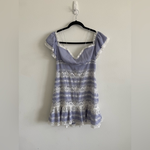 NWT NBD x Revolve Lace Mini Dress - Picture 3 of 6